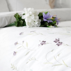 Imogen Duvet Set White