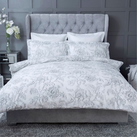 Ella Duvet Set Grey