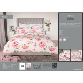 Saara Duvet Set Blush