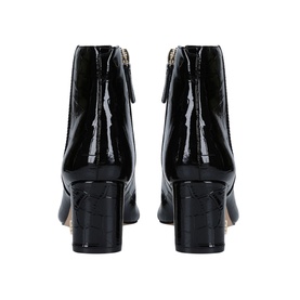 Burlington Croc-Effect Ankle Boots