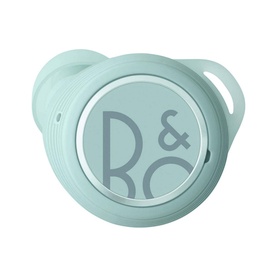 Bang & Olufsen Beoplay E8 3.0 True Wireless In-Ear Headphones charging case in mint green with B&O logo