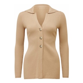Beth Collar Knit Cardigan