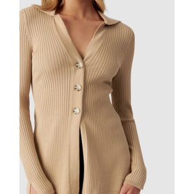 Beth Collar Knit Cardigan