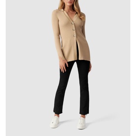 Beth Collar Knit Cardigan
