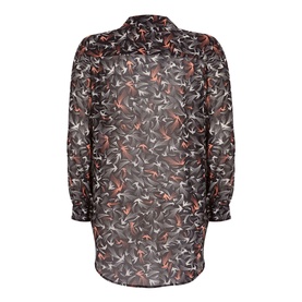 Betty Swallow Print Blouse