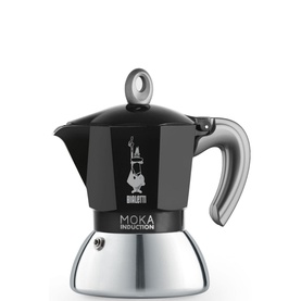 Moka Induction 2 Cup Coffee Pot Black