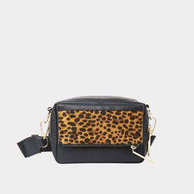 Bibi Leopard Crossbody Bag