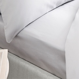400 TC Cotton Sateen Fitted Sheet