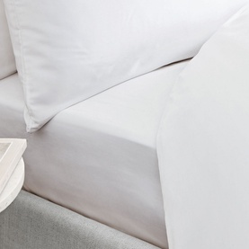400 TC Cotton Sateen Fitted Sheet