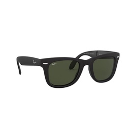 Folding Wayfarer Square Sunglasses
