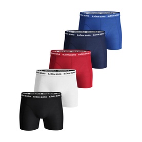 Five-Pack Solid Boxers