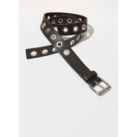 Eyelet Leather Belt