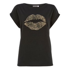 Beaded Lips T-Shirt