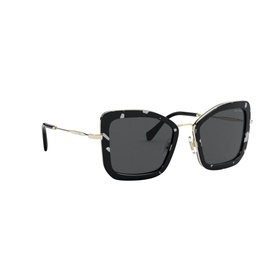 MU 55VS Irregular Sunglasses