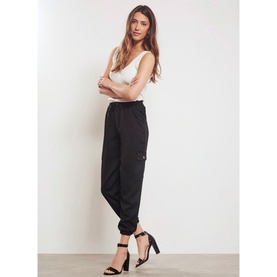 Satin Utility Joggers