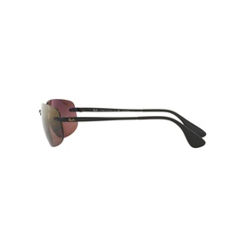 Rimless Rectangle Sunglasses RB4254 Polarised