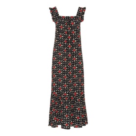 Block Print Midi Dress