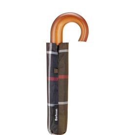 Tartan Telescopic Umbrella Multicolour