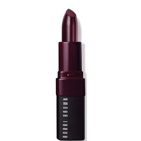 Bobbi Brown Crushed Lip Color in Daring Dalalid, deep burgundy bullet lipstick with branded black case