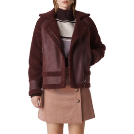 Borg Biker Jacket