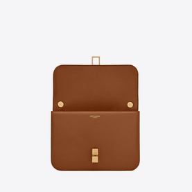 Le Carre Box Leather Satchel