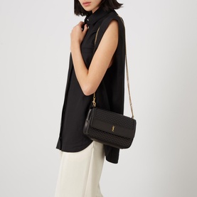 Victoire Quilted Leather Chain Bag