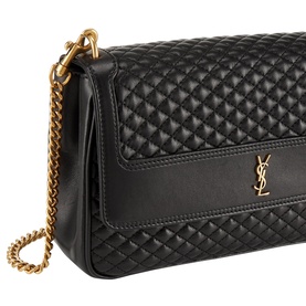 Victoire Quilted Leather Chain Bag