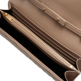 Monogram Matelass&eacute; Leather Chain Wallet