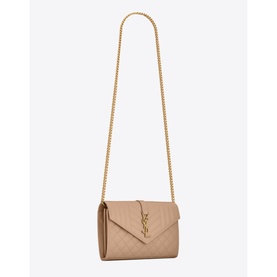 Monogram Matelass&eacute; Leather Chain Wallet
