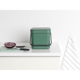 Sort & Go Waste Bin Green