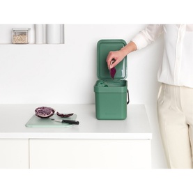 Sort & Go Waste Bin Green