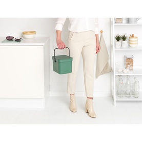 Sort & Go Waste Bin Green