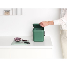 Sort & Go Waste Bin Green