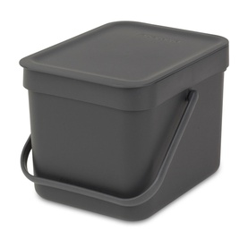 Sort & Go Waste Bin Grey