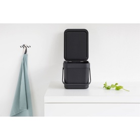 Sort & Go Waste Bin Grey