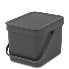 Sort & Go Waste Bin Grey