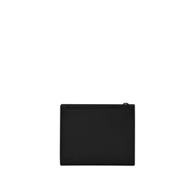 Uptown Embossed Leather Compact Wallet