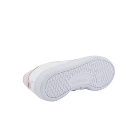 Reebok Club C 85 Trainers in white, sole view showing textured outsole with circular heel detail