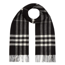 Classic Check Cashmere Scarf