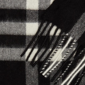 Classic Check Cashmere Scarf