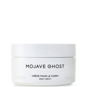 Byredo Mojave Ghost Body Cream in a white jar, 200ml