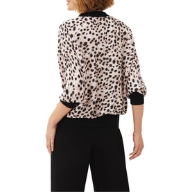 Calla Leopard Print Blouse