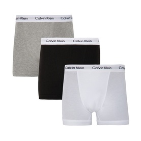 Three Pack Cotton Stretch Trunks
