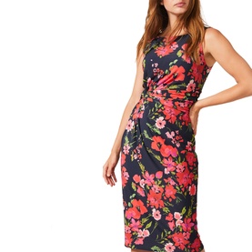 Catrin Floral Slinky Jersey Dress