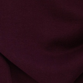 Phase Eight Catie Cardigan in deep plum, close-up of smooth knit fabric texture