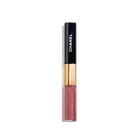 Chanel Ultra Wear Liquid Lip Colour lip gloss in Beige Chic 164, black and gold tube with doe-foot applicator wand