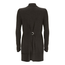 Ribbed Biker Cardigan