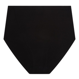 Chantelle Soft Stretch Full Briefs in black, high-waist cut with smooth seamless finish