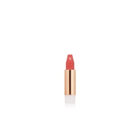 Charlotte Tilbury Hot Lips 2.0 Refill lipstick in Carina's Star, coral-pink bullet with gold casing, no cap shown