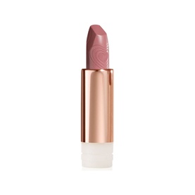 Charlotte Tilbury Matte Revolution Refill lipstick in Wedding Belles, 3.5g refill bullet in rose gold casing, muted pink-nude shade